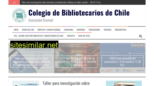 bibliotecarios.cl alternative sites