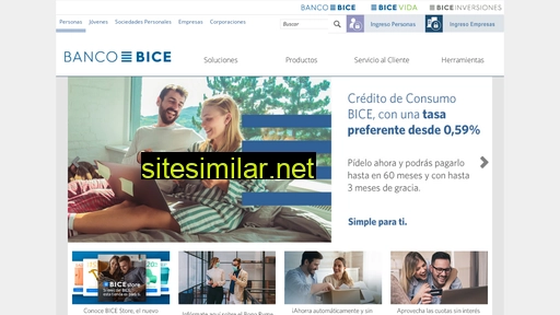 bice.cl alternative sites