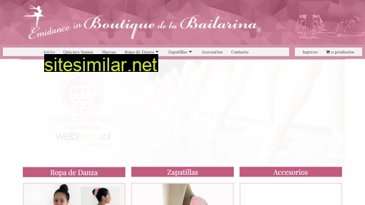 boutiquedelabailarina.cl alternative sites