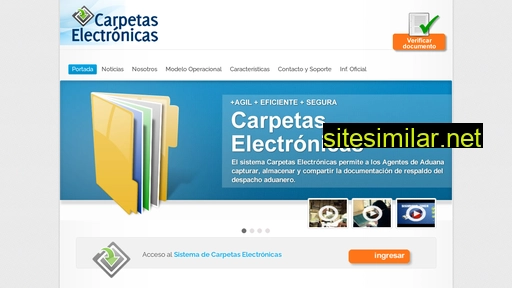 carpetaselectronicas.cl alternative sites