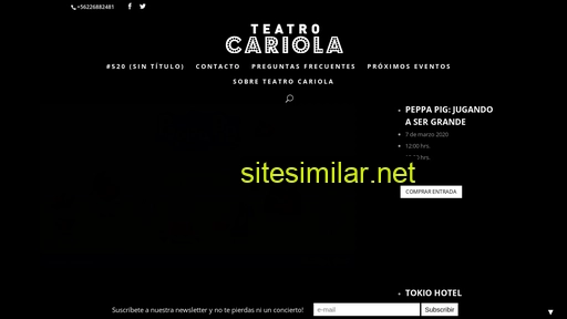 carteleracariola.cl alternative sites