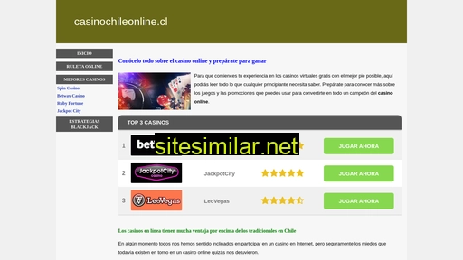 casinochileonline.cl alternative sites