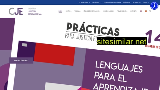 centrojusticiaeducacional.uc.cl alternative sites