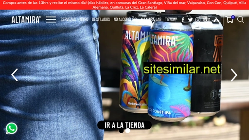 cerveceraaltamira.cl alternative sites