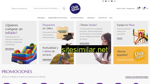 Chileinflable similar sites