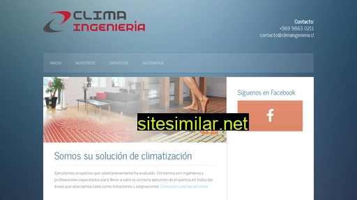 climaingenieria.cl alternative sites