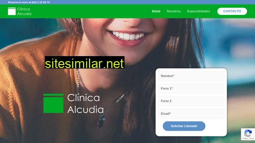 clinicaalcudia.cl alternative sites