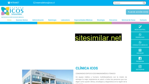 clinicaicos.cl alternative sites