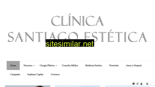 clinicasantiagoestetica.cl alternative sites