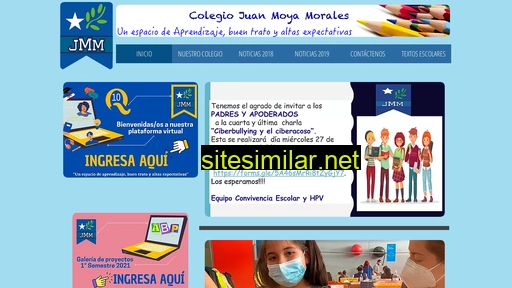 Colegiojuanmoya similar sites