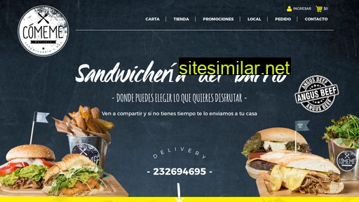 Comemesandwicheria similar sites