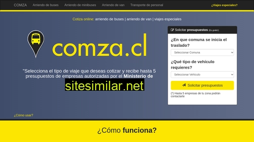 comza.cl alternative sites