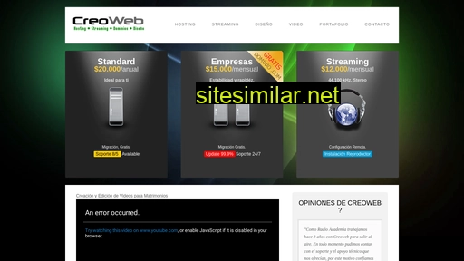creoweb.cl alternative sites