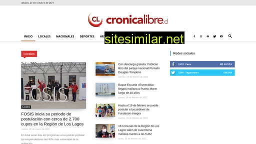 Cronicalibre similar sites