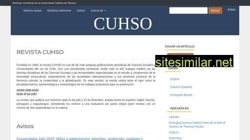cuhso.uct.cl alternative sites