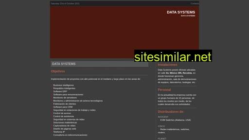 Datasystemschile similar sites