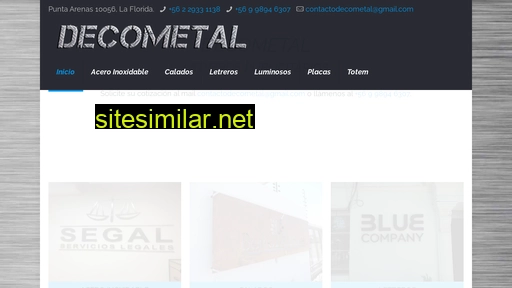 decometal.cl alternative sites