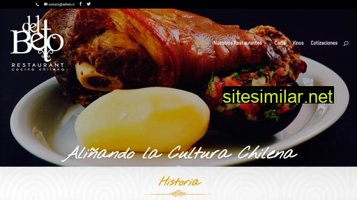 delbeto.cl alternative sites
