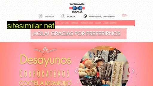 demaravillaregalos.cl alternative sites