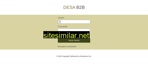 desab2b.cl alternative sites