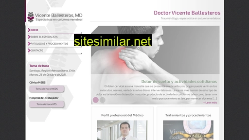 doctorvicenteballesteros.cl alternative sites