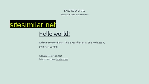 efectodigital.cl alternative sites