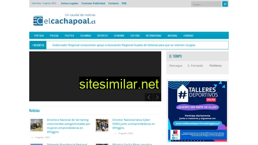 elcachapoal.cl alternative sites