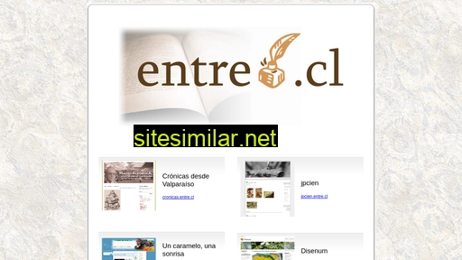entre.cl alternative sites