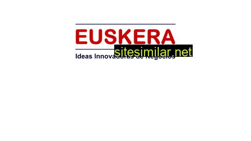 Euskera similar sites