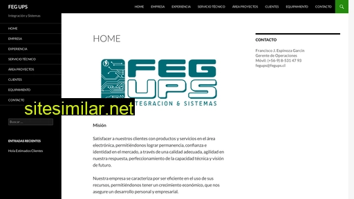 fegups.cl alternative sites