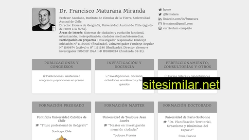 fmaturana.cl alternative sites