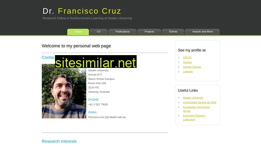 franciscocruz.cl alternative sites