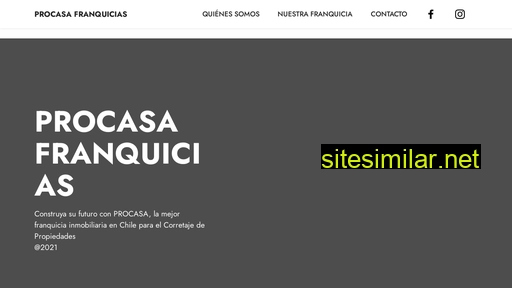 franquiciaprocasa.cl alternative sites