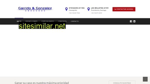 garridoygonzalez.cl alternative sites