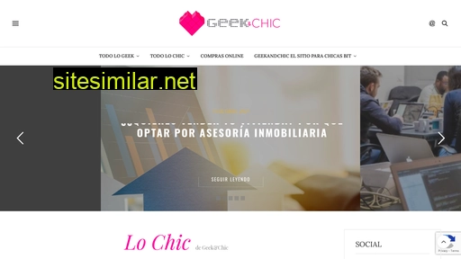 geekandchic.cl alternative sites