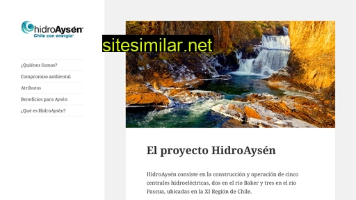 hidroaysen.cl alternative sites