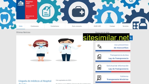 hospitaldelota.cl alternative sites