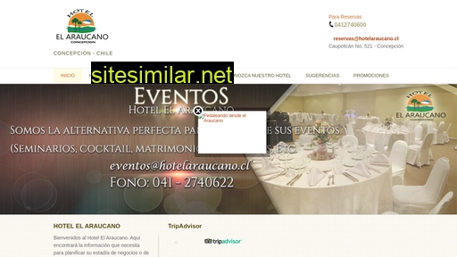 hotelaraucano.cl alternative sites