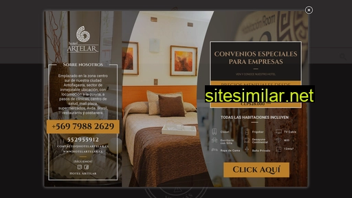hotelartelar.cl alternative sites