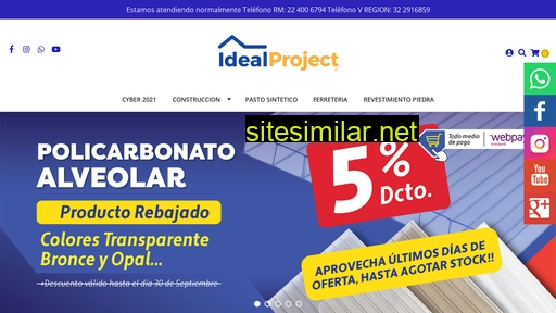 idealproject.cl alternative sites