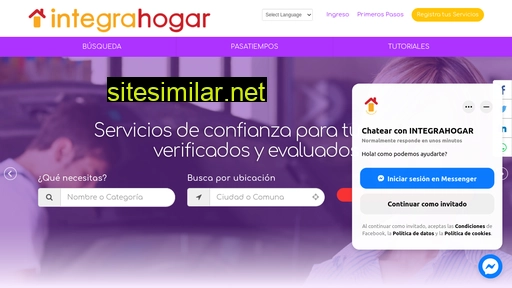 integrahogar.cl alternative sites