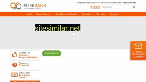 Interbank similar sites