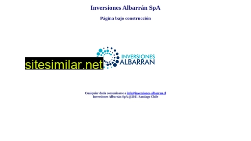 inversiones-albarran.cl alternative sites