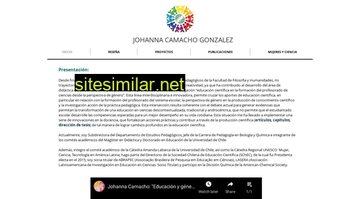 johannacamachogonzalez.cl alternative sites