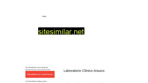 laboratorioarauco.cl alternative sites