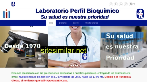 laboratorioperfilbioquimico.cl alternative sites