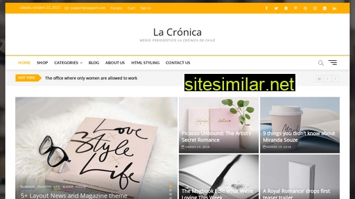 lacronica.cl alternative sites