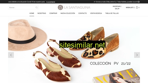 lasantiaguina.cl alternative sites