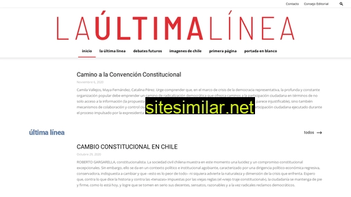 laultimalinea.cl alternative sites