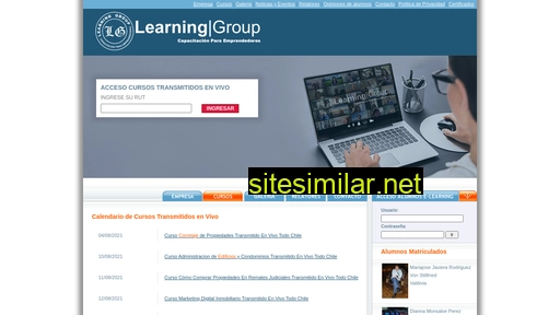 learninggroup.cl alternative sites